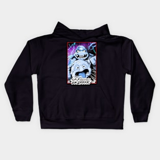 Zombie Turtle blue Kids Hoodie